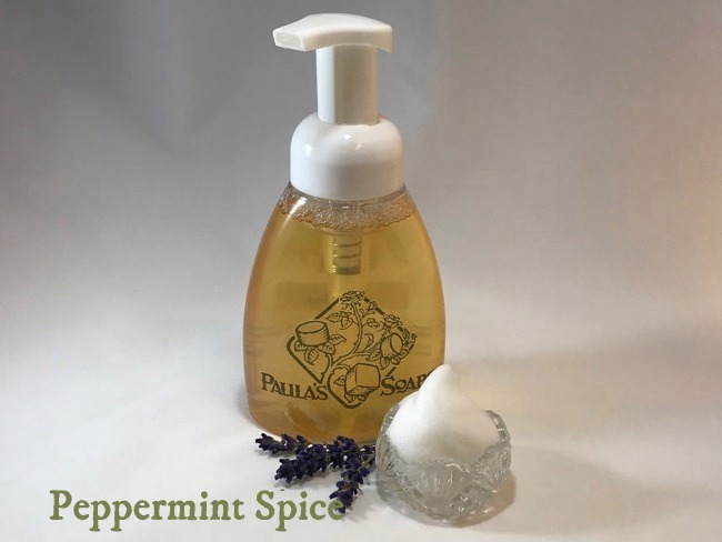 Peppermint Spice Liquid Soap - 8 Oz Bottle