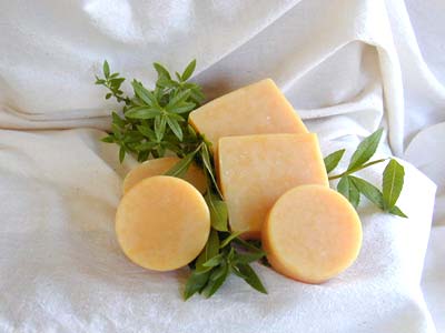 Lemon Verbena Soap - 2.5 Oz Round Bar