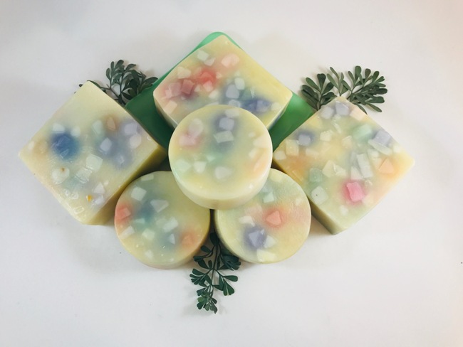 Lemongrass Soap - 4.0 Oz Square Bar