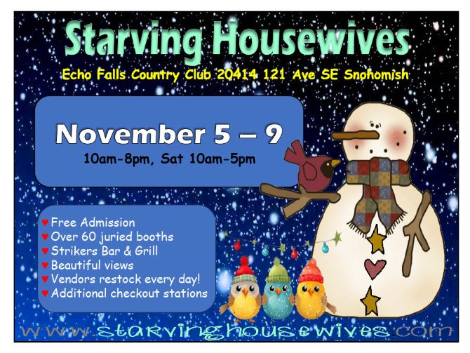 Starving Housewives Echo Falls Home and Craft Show